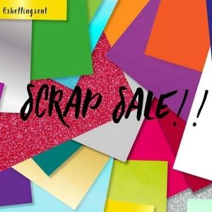 HTV Vinyl Scraps (per pound)